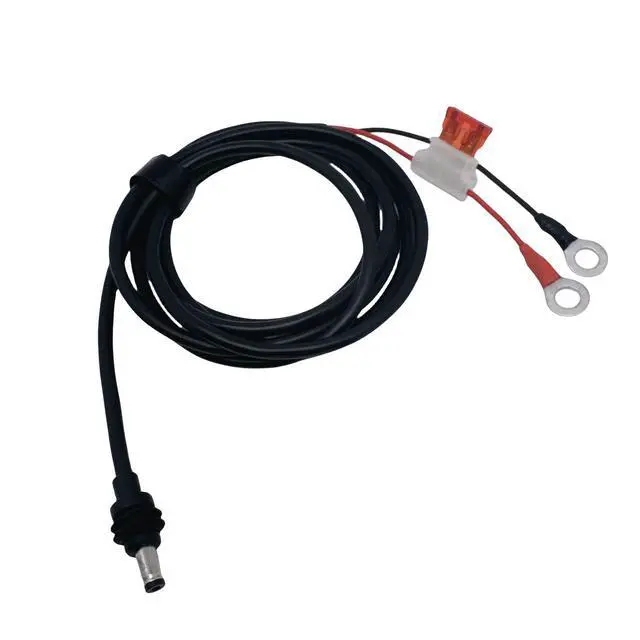 Alt view image 4 of 4 - O-type terminal for 12-24V connection to DC charging cable with switch 16AWG