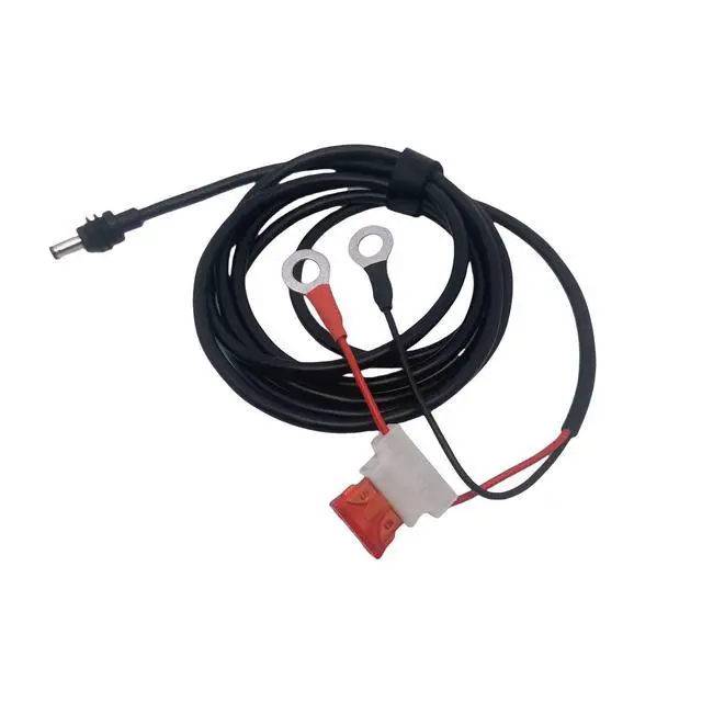 Alt view image 3 of 4 - O-type terminal for 12-24V connection to DC charging cable with switch 16AWG