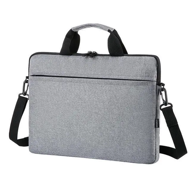Alt view image 4 of 4 - Laptop bag, briefcase, business water-resistant Oxford cloth document bag, commuting handbag, file bag, office bag