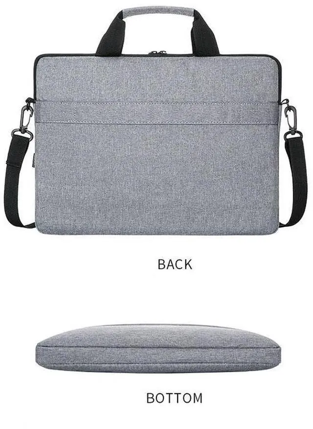 Main image of Laptop bag, briefcase, business water-resistant Oxford cloth document bag, commuting handbag, file bag, office bag
