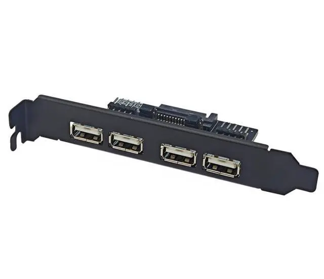 Alt view image 3 of 4 - The rear panel cable of the desktop computer for 9-pin expansion USB 2.0, the panel cable of the computer case for USB interface, with a cable for taking out the plug.