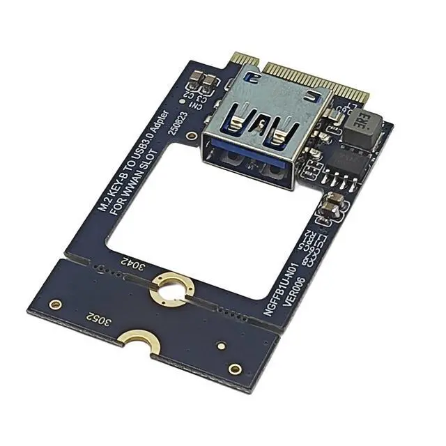 Alt view image 4 of 5 - M.2 B-key WWAN to USB 3.0, with built-in wireless Bluetooth network card, solid-state drive 3042 3052