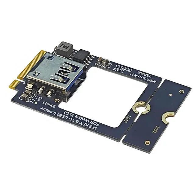 Alt view image 2 of 5 - M.2 B-key WWAN to USB 3.0, with built-in wireless Bluetooth network card, solid-state drive 3042 3052