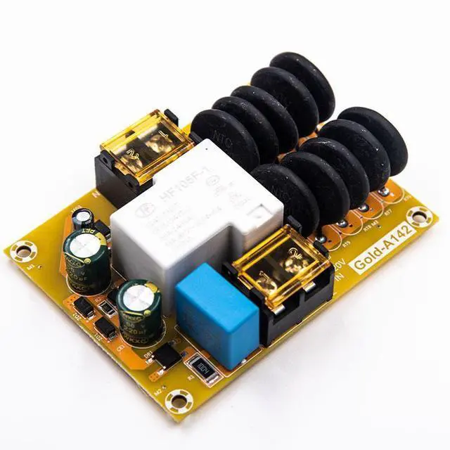 Alt view image 3 of 4 - Gold-A142 5000-watt high-power power board, A-level amplifier transformer, shock resistance and delay protection board