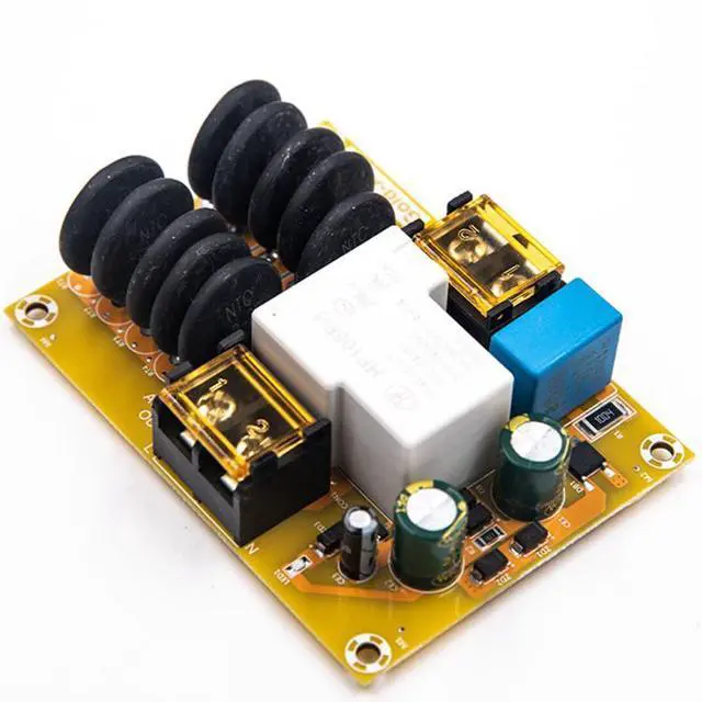 Alt view image 2 of 4 - Gold-A142 5000-watt high-power power board, A-level amplifier transformer, shock resistance and delay protection board