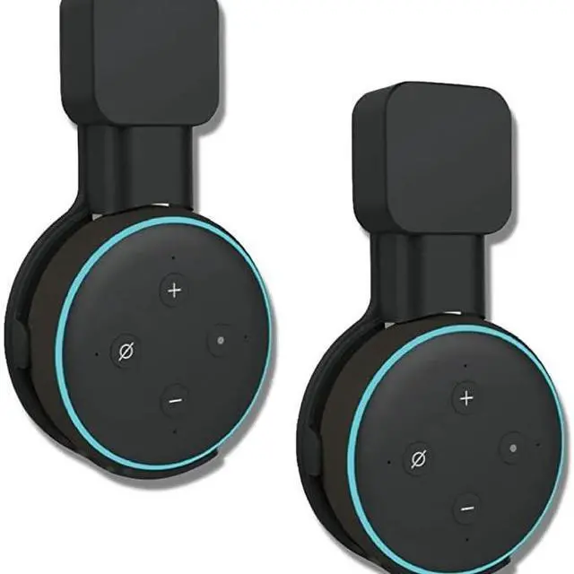 Alt view image 5 of 6 - Smart speaker ABS material speaker stand, suitable for Echo Dot 3 wall-mounted stand