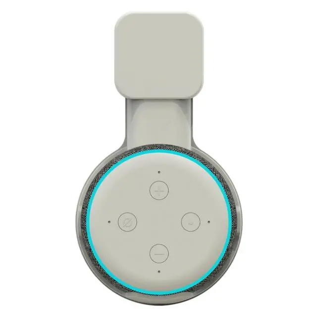 Alt view image 2 of 6 - Smart speaker ABS material speaker stand, suitable for Echo Dot 3 wall-mounted stand
