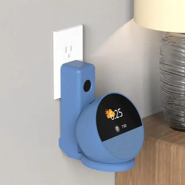 Alt view image 4 of 5 - New REXIAO foldable ABS audio stand, suitable for Echo Spot T5 wall-mounted speaker