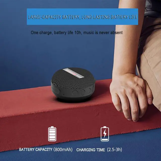 Alt view image 4 of 6 - Outdoor cycling bicycle - 7-level waterproof display screen - Bluetooth speaker - Wireless suction cup - Portable creative bicycle audio system