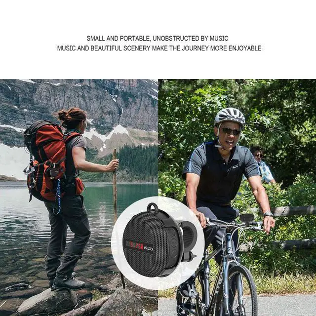 Alt view image 2 of 6 - Outdoor cycling bicycle - 7-level waterproof display screen - Bluetooth speaker - Wireless suction cup - Portable creative bicycle audio system