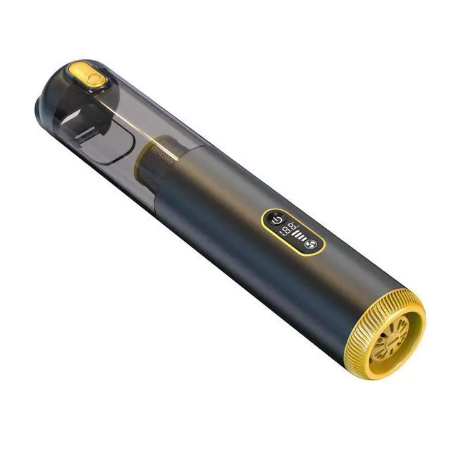Alt view image 5 of 5 - Portable 18000Pa 3-in-1 cordless handheld metal mini vacuum cleaner, battery-powered, with brushless cleaning, suitable for vehicle use