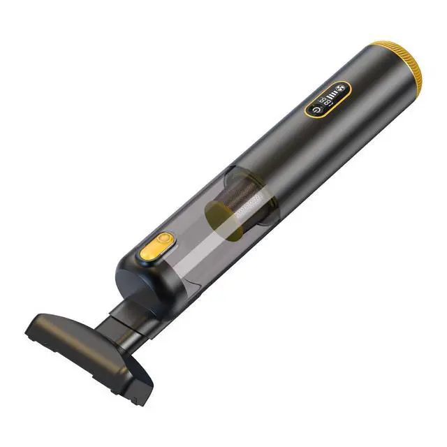 Alt view image 4 of 5 - Portable 18000Pa 3-in-1 cordless handheld metal mini vacuum cleaner, battery-powered, with brushless cleaning, suitable for vehicle use