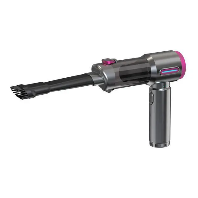 Alt view image 4 of 6 - 2026 Portable Wireless Car-mounted Home Office Vacuum Cleaner, with 3 suction nozzles, Type-C charging, capacity 0.5 - 1L, powerful suction V27S