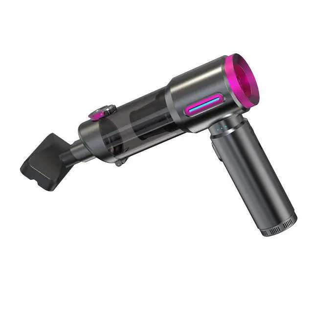 Alt view image 3 of 6 - 2026 Portable Wireless Car-mounted Home Office Vacuum Cleaner, with 3 suction nozzles, Type-C charging, capacity 0.5 - 1L, powerful suction V27S