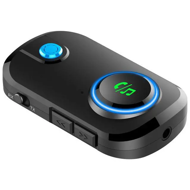 Alt view image 6 of 6 - Bluetooth receiver transmitter, in-vehicle Bluetooth, Bluetooth transceiver two-in-one adapter, cross-border exclusive supply