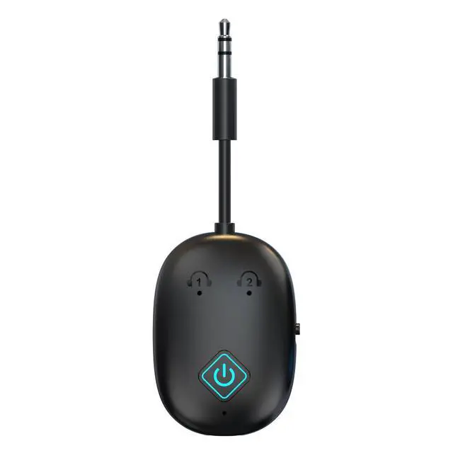 Alt view image 2 of 5 - Bluetooth 5.3 Receiving and Transmitting Device for Car, AUX Navigation Adapter, Headphones, Aircraft, Computer, Television, BR15
