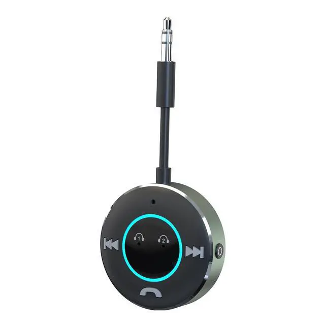 Alt view image 3 of 5 - 3.5mm to Bluetooth receiver-transmitter dual-purpose wireless audio adapter for aircraft AUX port, BR12T