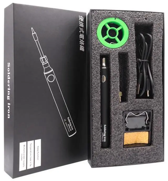 Main image of Wireless charging soldering iron, soldering iron, USB 5V 8W fast-charging lithium battery, portable maintenance and welding tool