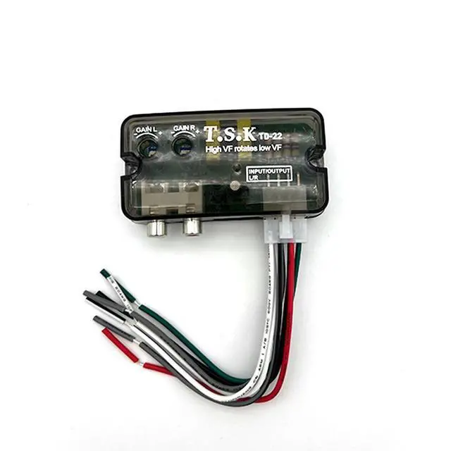 Alt view image 3 of 4 - TD-22 high-speed-to-low-delay delay function control line adjustable high-frequency-to-low-frequency audio converter