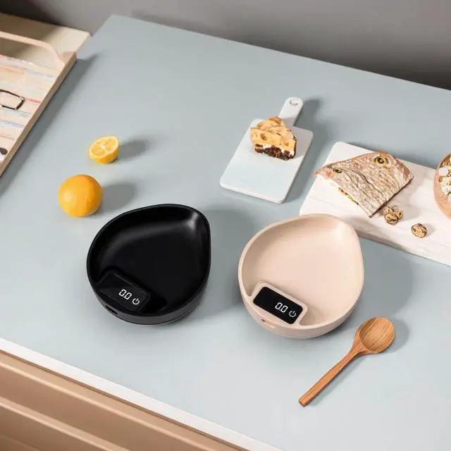 Alt view image 6 of 6 - Abs Mini Coffee Electronic Scale - Kitchen Coffee Scale - Bean Dish Scale - Small 0.1 Gram Scale - Precise Coffee Bean Tray Scale