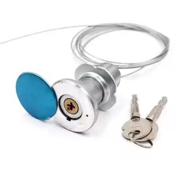 Alt view image 4 of 4 - Garage door lock - Universal external key-type emergency release device - Suitable for manual disconnection lock kits for garage doors