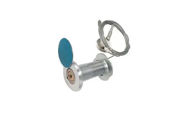 Alt view image 3 of 4 - Garage door lock - Universal external key-type emergency release device - Suitable for manual disconnection lock kits for garage doors
