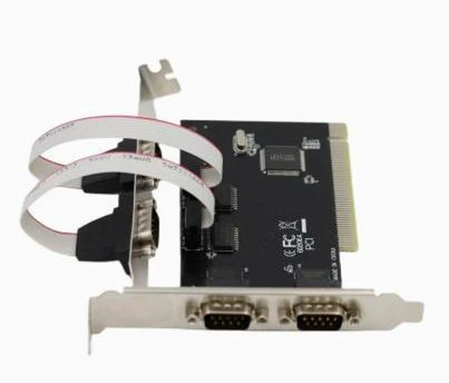 Main image of Desktop PC PCI serial card - 4 COM ports. PCI to COM 9-pin RS232 expansion card.