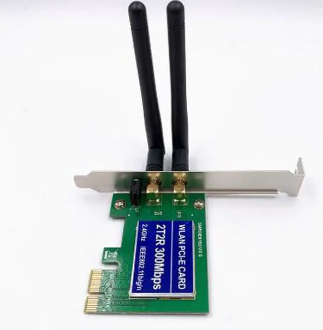 Alt view image 3 of 4 - PCIE wireless network card does not have a 2.4G 100Mbps built-in wireless WIFI receiver or software AP transmitter for desktop computers.