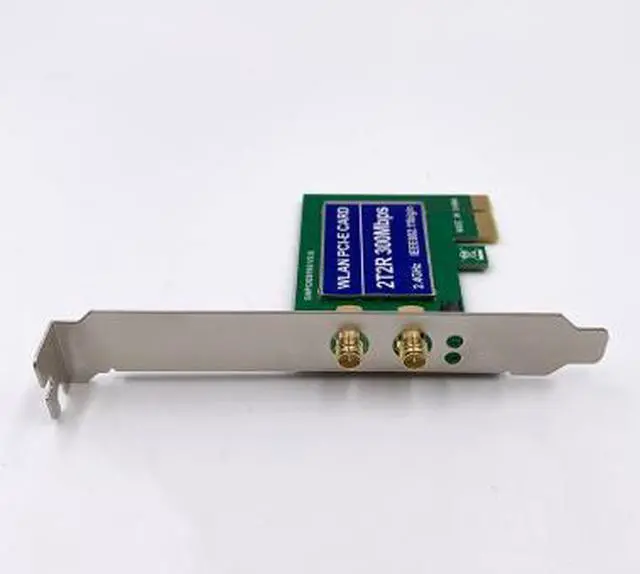 Alt view image 4 of 4 - PCIE wireless network card does not have a 2.4G 100Mbps built-in wireless WIFI receiver or software AP transmitter for desktop computers.