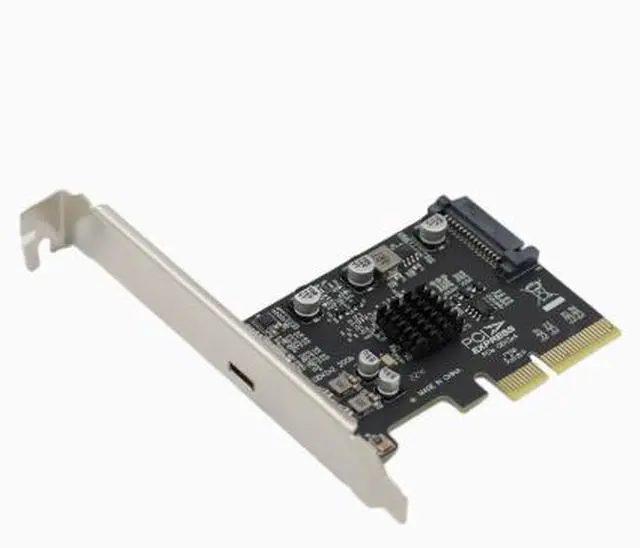 Alt view image 2 of 4 - PCIe to Type C USB 3.2 Driver-Free Expansion Card with 20 Gbps Conversion, ASM3242 Desktop Gen2×2