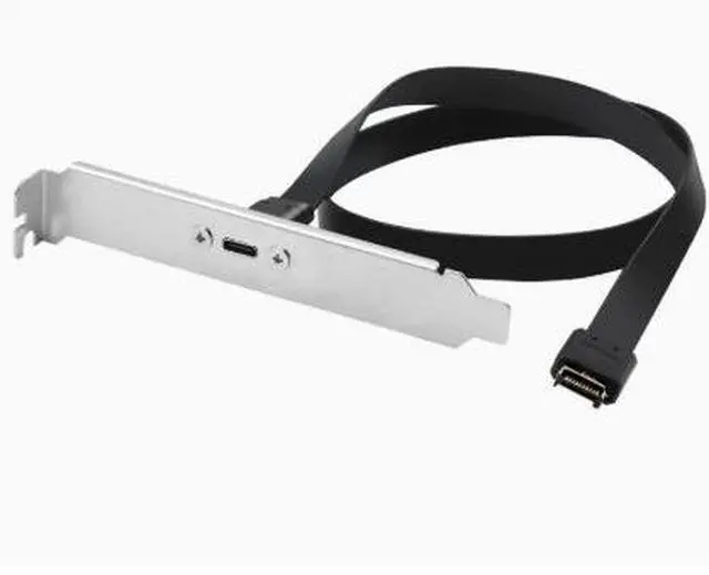 Main image of USB 3.2 GEN2 extension cable, TYPE-E to TYPE-C front and rear adapter, 20Gb high-speed charging shielded cable