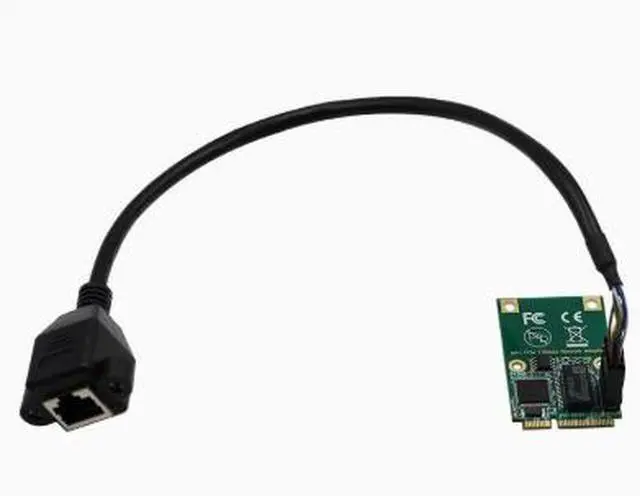 Alt view image 2 of 4 - Mini PCI-E Gigabit Network Card - Mini PCIe 1000M RJ45 LAN i82583 Gigabit Single Electrical Port