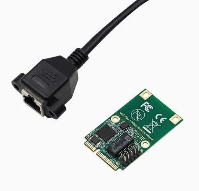 Alt view image 4 of 4 - Mini PCI-E Gigabit Network Card - Mini PCIe 1000M RJ45 LAN i82583 Gigabit Single Electrical Port