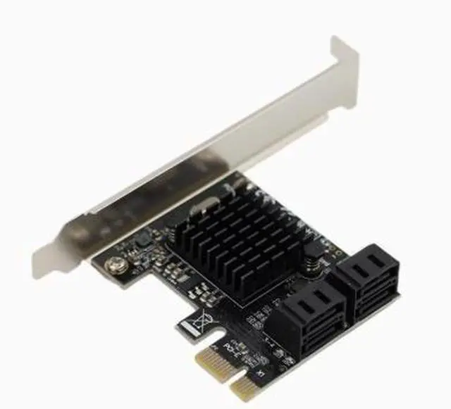 Main image of 4-port PCI-E to SATA 3.0 expansion card, SATA 3.0 adapter, desktop hard drive expansion card, SATA 6GB interface