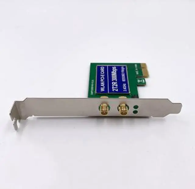 Alt view image 4 of 4 - PCIE wireless network card does not have a 2.4G 100Mbps built-in wireless WIFI receiver or software AP transmitter for desktop computers.