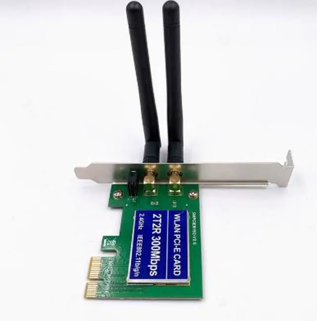 Alt view image 3 of 4 - PCIE wireless network card does not have a 2.4G 100Mbps built-in wireless WIFI receiver or software AP transmitter for desktop computers.