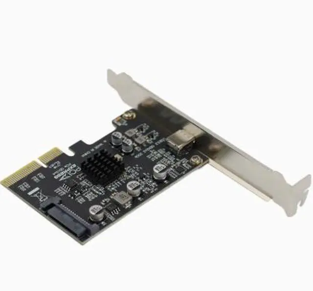 Alt view image 4 of 4 - PCIe to Type C USB 3.2 driver-free expansion card with 20 Gbps conversion, ASM3242 desktop computer Gen2×2