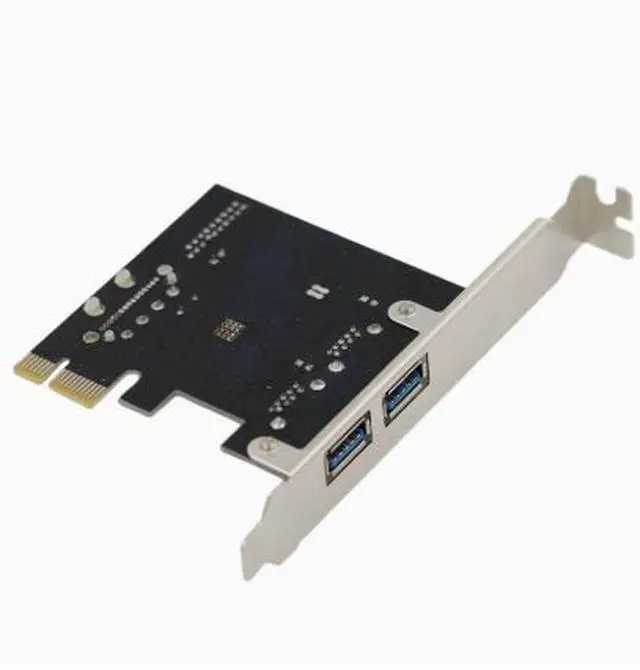 Alt view image 3 of 4 - Desktop USB 3.0 expansion card, PCI-E to 2-port USB 3.0 with a front-mounted 20-pin interface