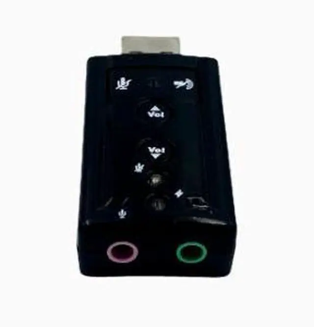 Main image of 7.1-channel simulated dynamic sound effect external USB sound card microphone input home-use USB sound card