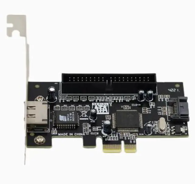 Alt view image 2 of 4 - PCI-E to SATA3 / IDE PCIE SATA3.0 Expansion Card JM36