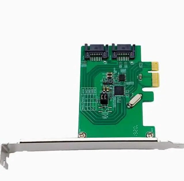 Alt view image 3 of 4 - PCIe to SATA3 Array Card ASM1061R Desktop Raid Array Card