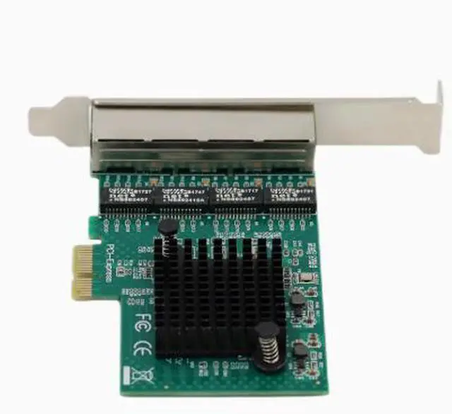 Alt view image 2 of 4 - PCIe 4-port Gigabit Network Card RTL8111F Built-in for Desktop Computers, Server PCIe 4-port Network Card Wired Connection
