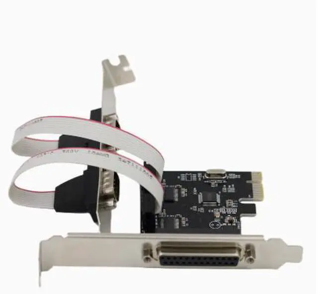 Main image of PCI-E dual-slot 9-pin card for connecting RS232 and PCIECOM interface expansion card