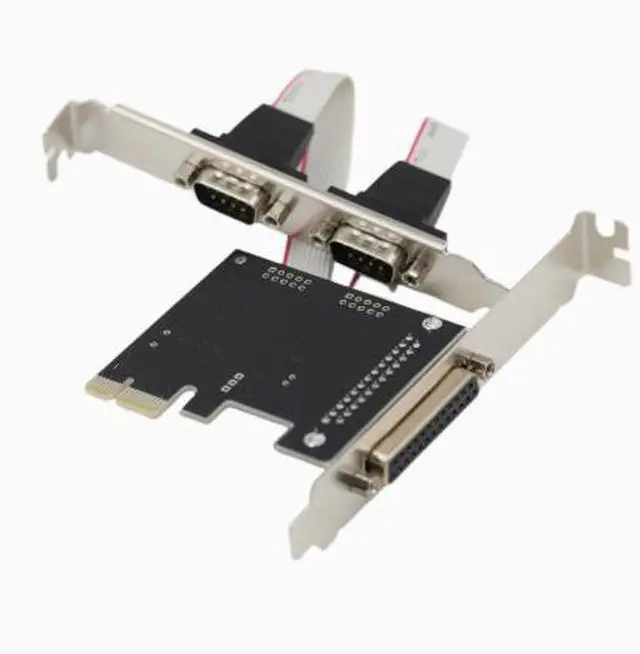 Alt view image 4 of 4 - PCI-E dual-slot 9-pin card for connecting RS232 and PCIECOM interface expansion card
