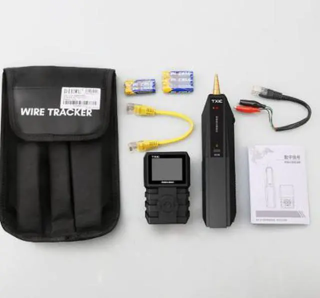 Alt view image 3 of 4 - Multifunctional wire locator, digital signal wire locator, interference POE live power on/off tool, network cable inspection tester