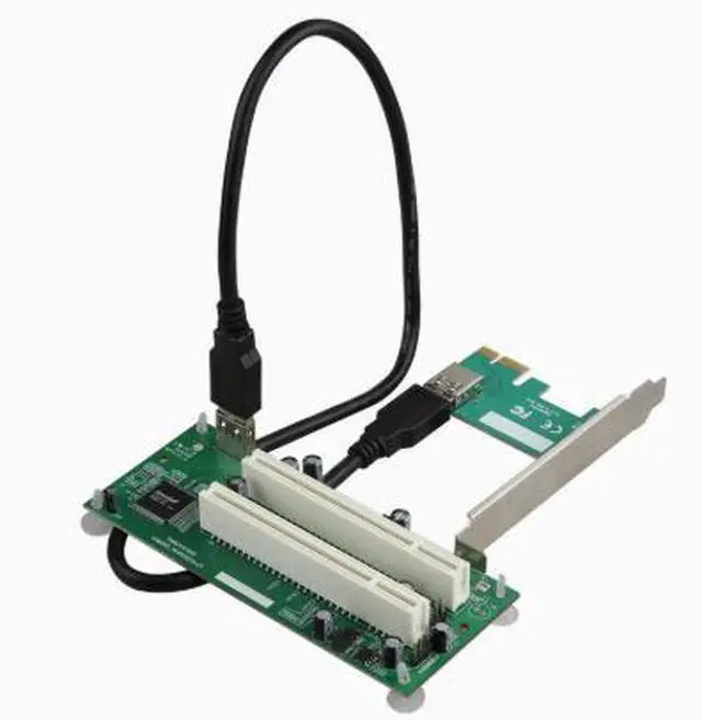 Main image of TXIC PCIe to PCI adapter PCIe to dual PCI slots expansion card supports capture card and tax card