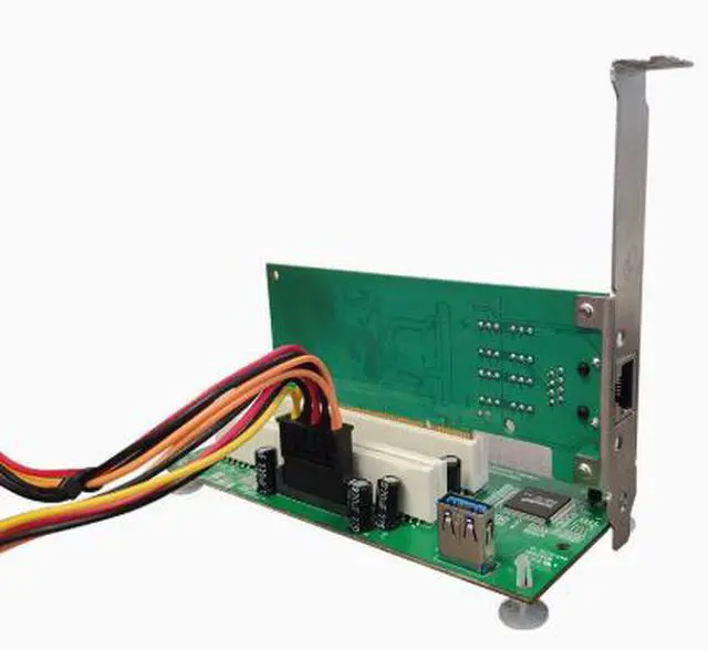 Alt view image 2 of 4 - TXIC PCIe to PCI adapter PCIe to dual PCI slots expansion card supports capture card and tax card