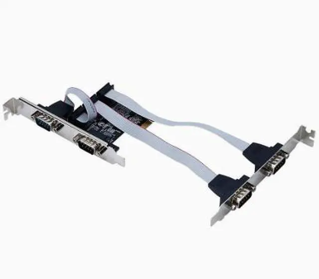 Alt view image 3 of 4 - TXIC AX99100 PCI-E Serial Port Card, PCIe to Serial Port Conversion, RS232 Interface, Industrial Control 4-Port Expansion Card