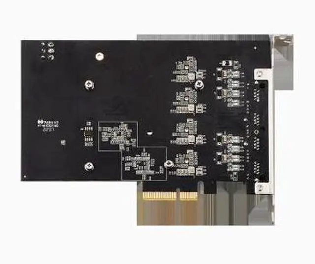 Alt view image 2 of 4 - Industrial-grade 2.5G Gigabit 4-port PoE network card for industrial camera image acquisition with external power supply I226 chip