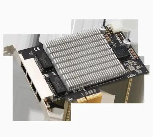 Main image of Industrial-grade 2.5G Gigabit 4-port PoE network card for industrial camera image acquisition with external power supply I226 chip